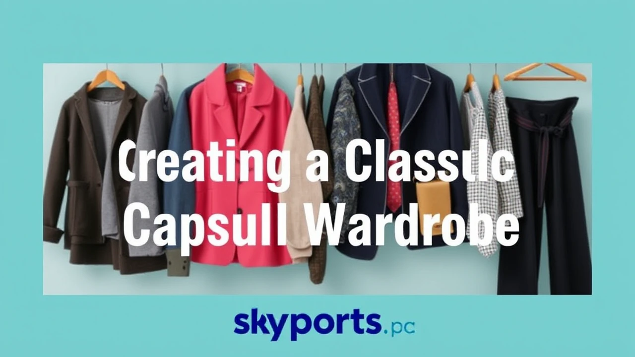 A Comprehensive Manual to Creating a Classic Capsule Wardrobe