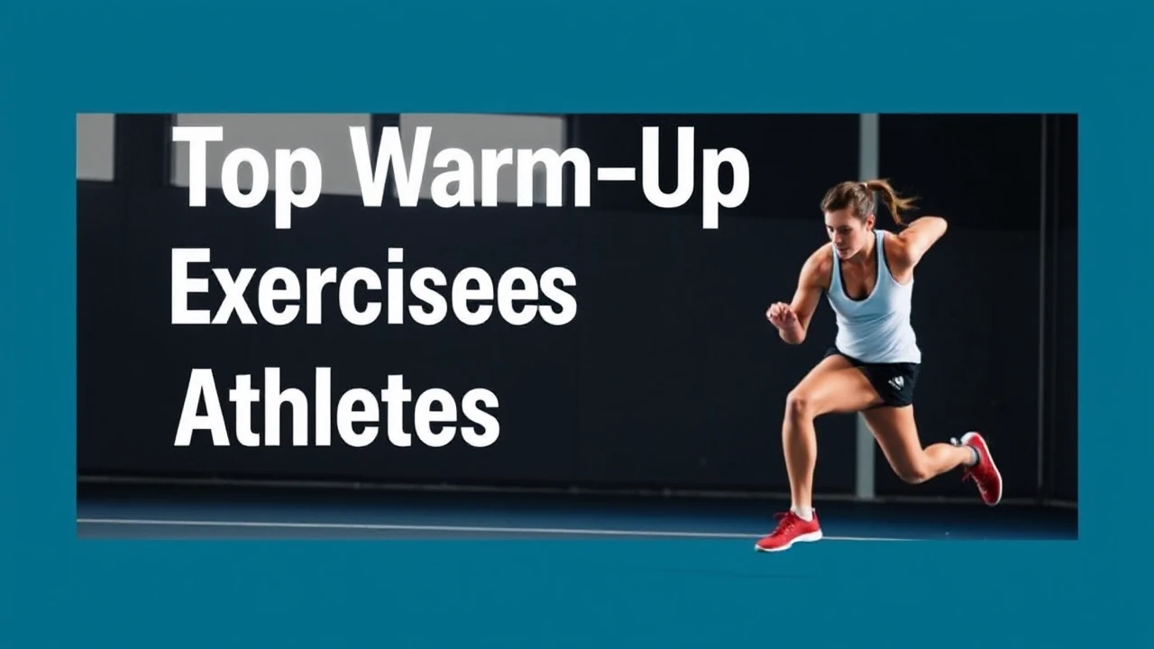 Top Warm-Up Exercises for Athletes Before a Workout