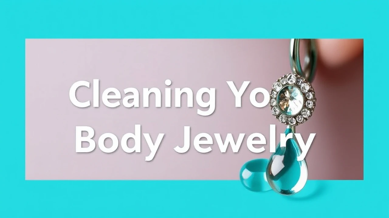 Step-by-Step Manual on Cleaning Your Body Jewelry: Crucial Steps for Maintenance