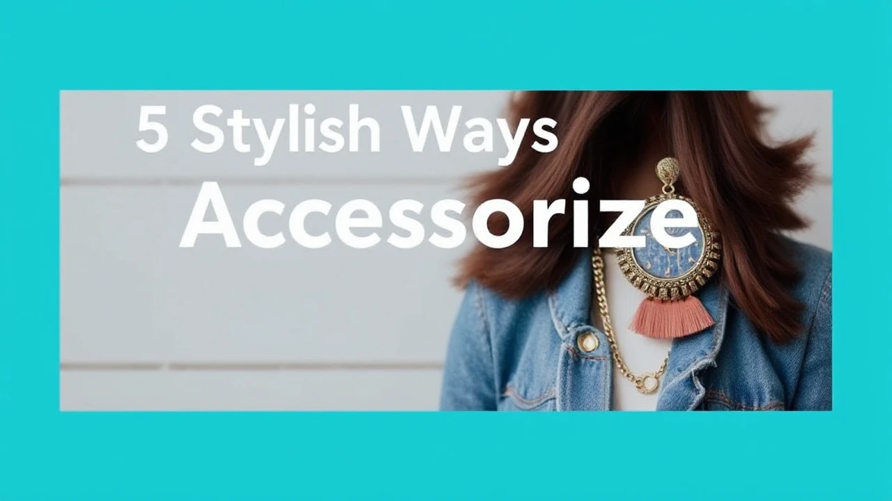 5 Stylish Ways to Accessorize Your Outfit Effortlessly