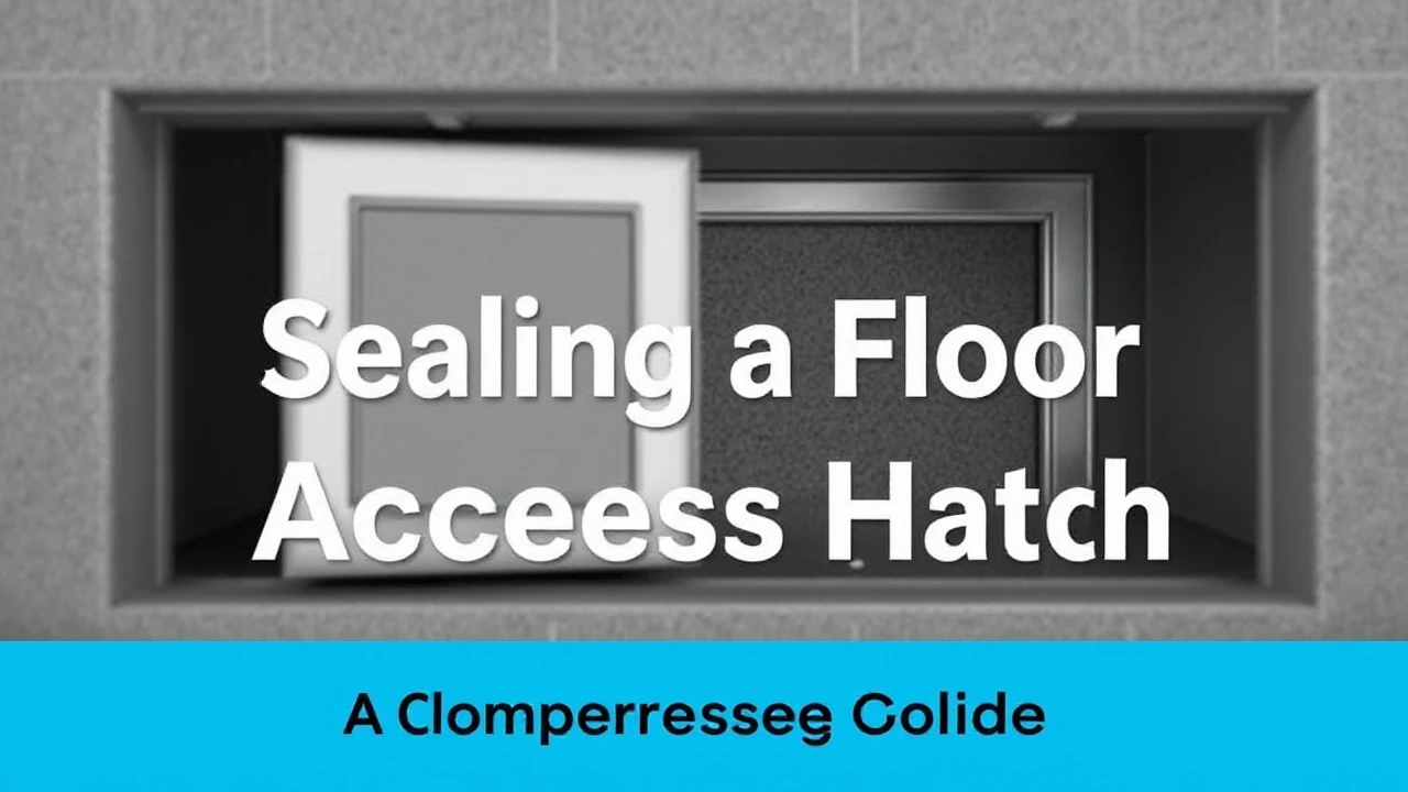 A Comprehensive Guide of Sealing a Floor Access Hatch Effectively