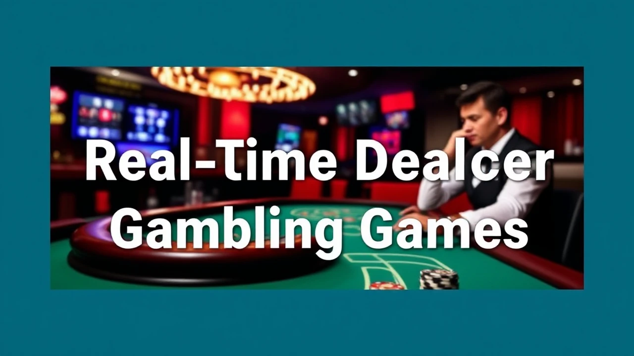 The Rise of Real-time Dealer Gambling Games