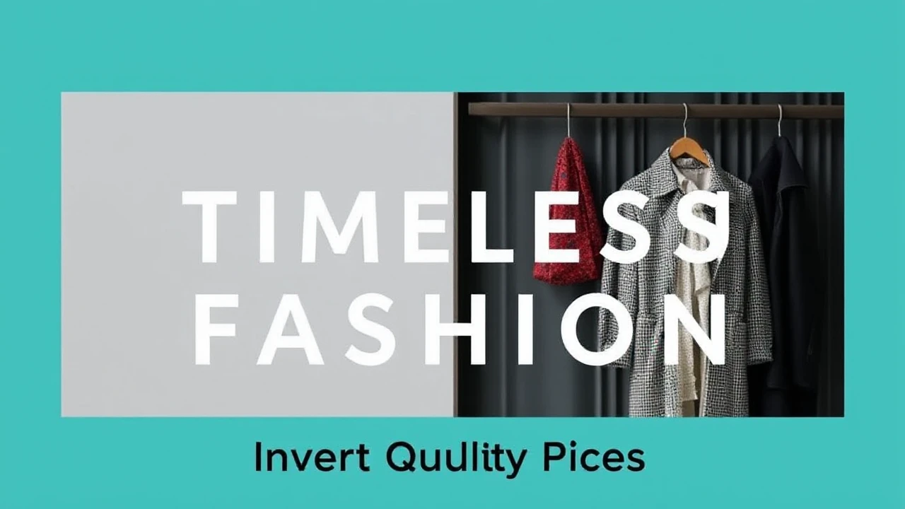 Timeless Fashion: Top Tips for Creating a Wardrobe That Stands the Test of Time