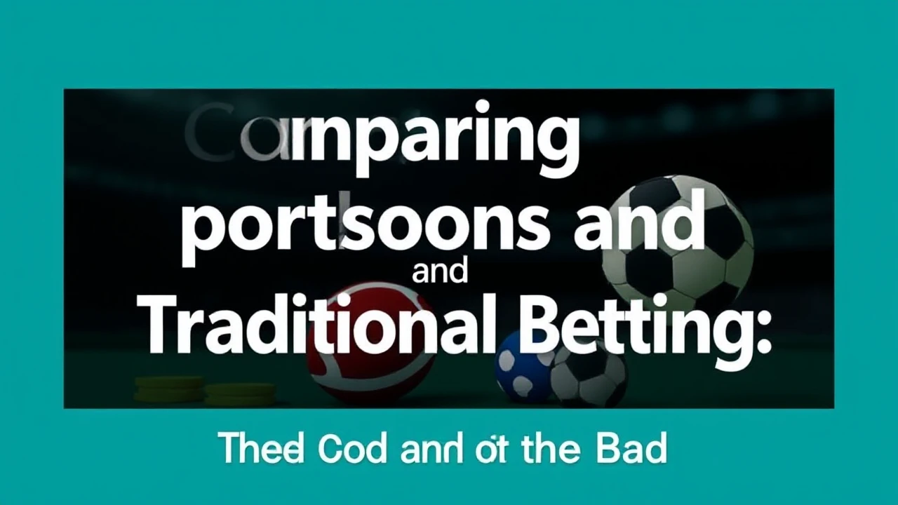 Comparing Sportsbooks and Traditional Betting: The Good and the Bad
