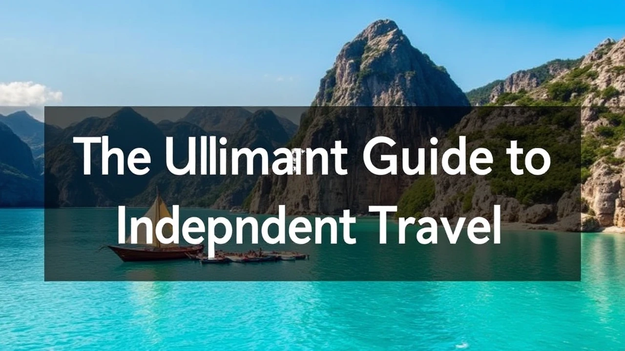 The Ultimate Guide to Independent Travel: Top Tips for Venturing into the World Alone