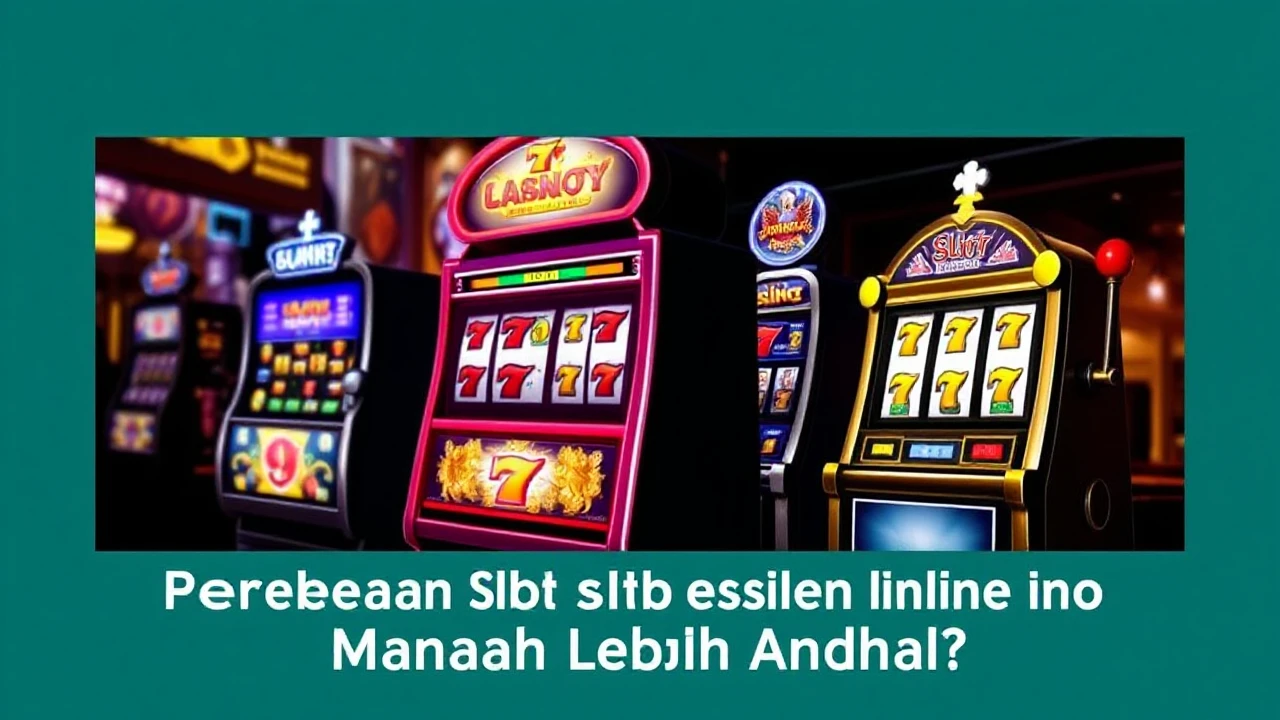 Perbedaan Slot Casino Online dan Konvensional: Manakah Lebih Andal?