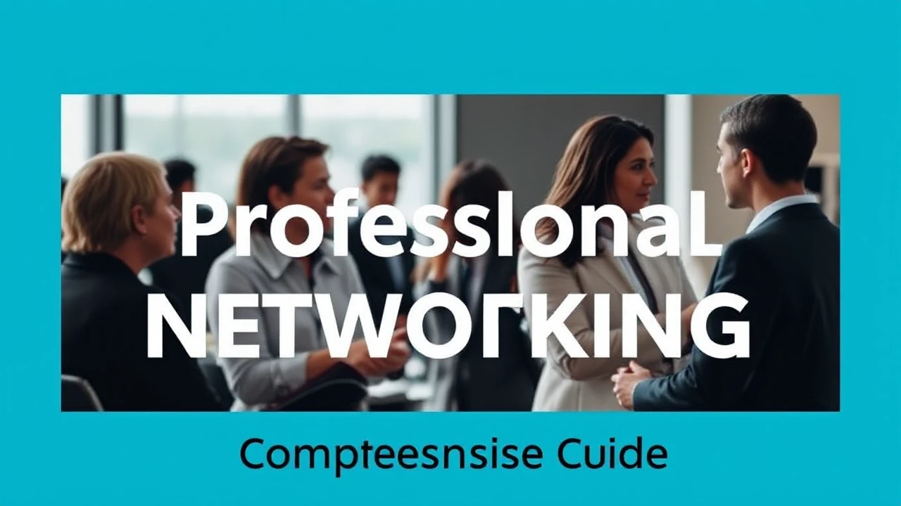 Becoming Proficient in the Art of Professional Networking: A Comprehensive Guide