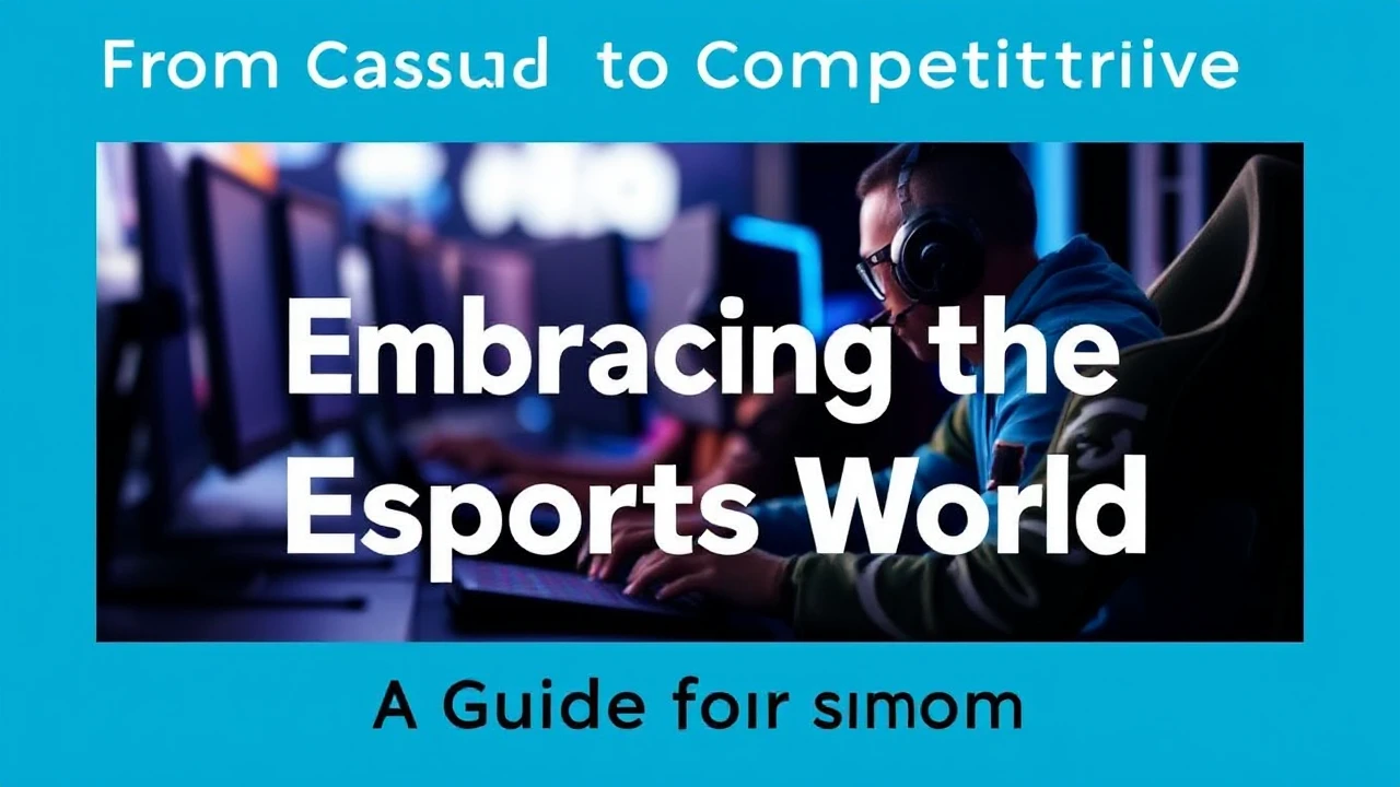From Casual to Competitive: Embracing the Esports World: A Guide for Gamers