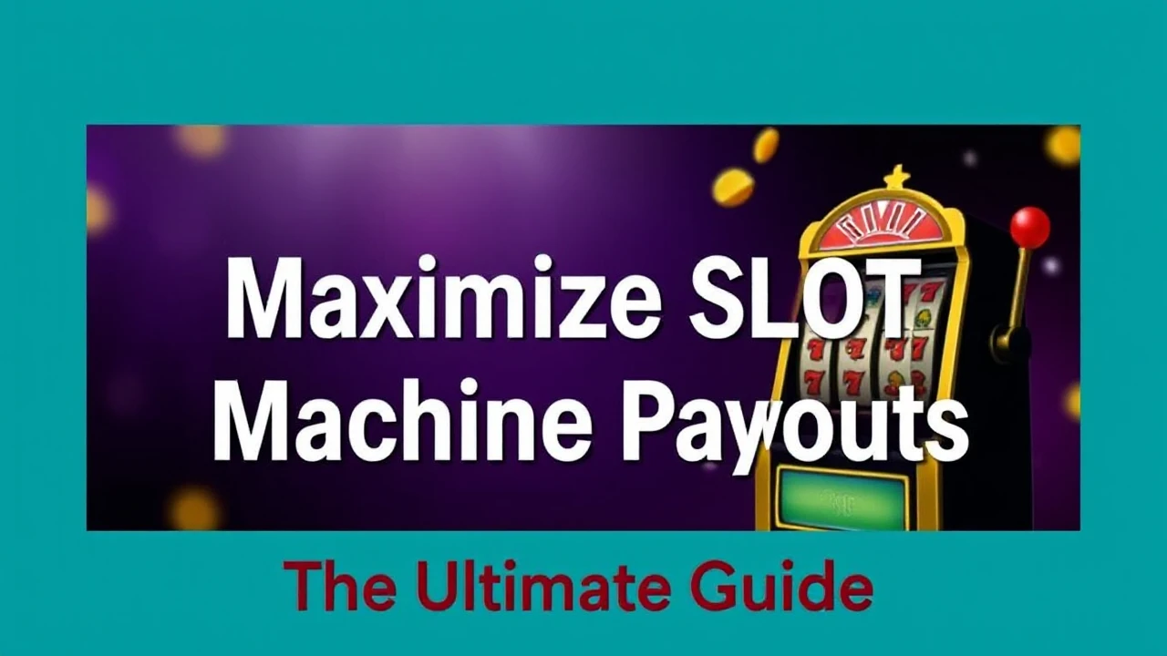 The Ultimate Guide for Maximizing Slot Machine Payouts