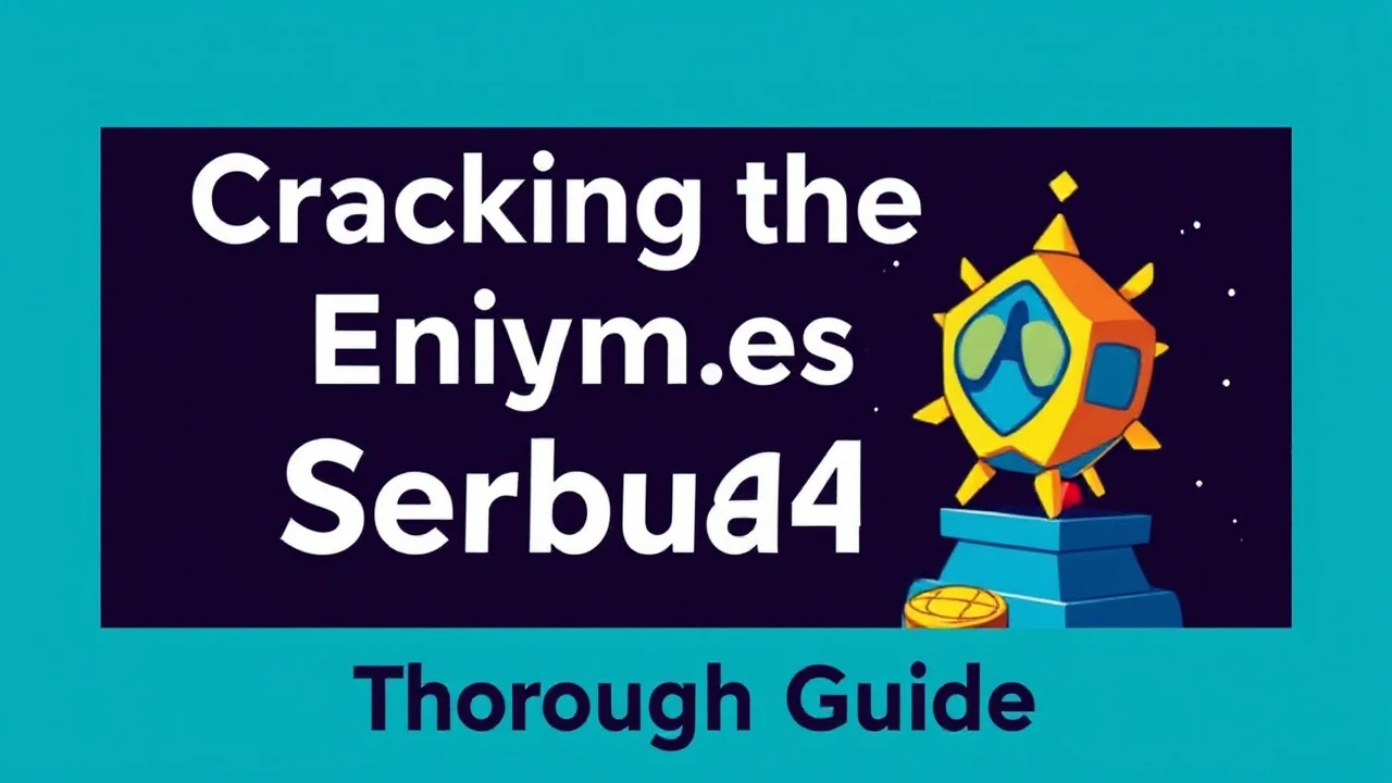 Cracking the Enigmas of Serbu4d: A Thorough Guide