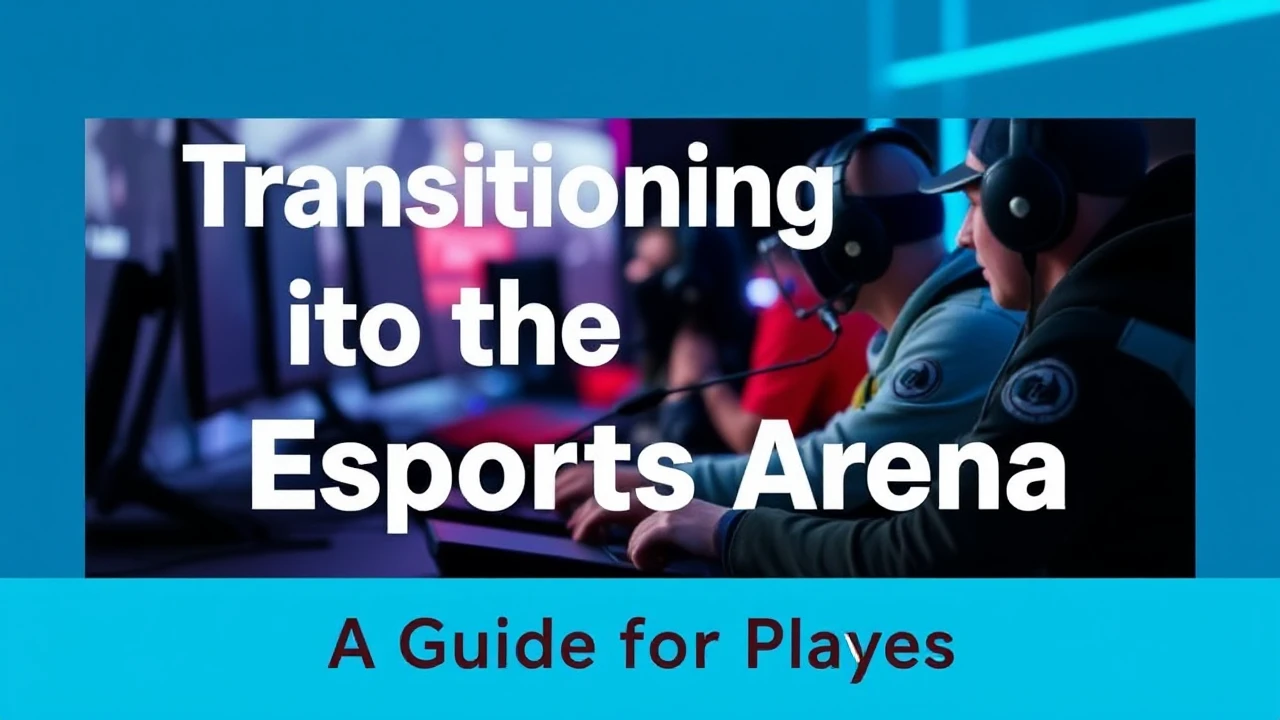 Transitioning into the Esports Arena: A Guide for Players