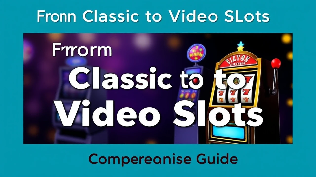 From Classic to Video Slots: A Comprehensive Guide