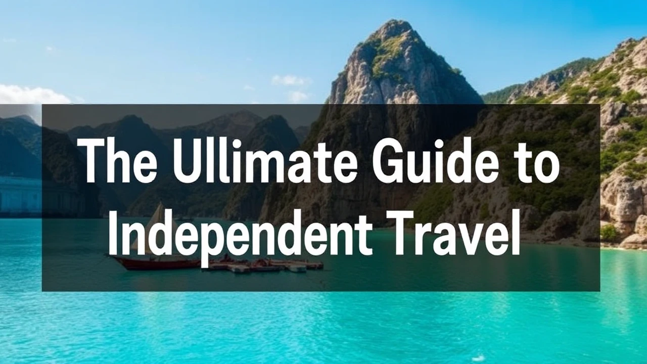 The Ultimate Guide to Independent Travel: Key Tips for Exploring the World Alone