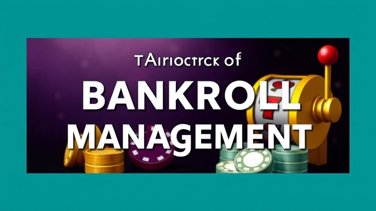 The Art of Bankroll Management in Casino Slot Play