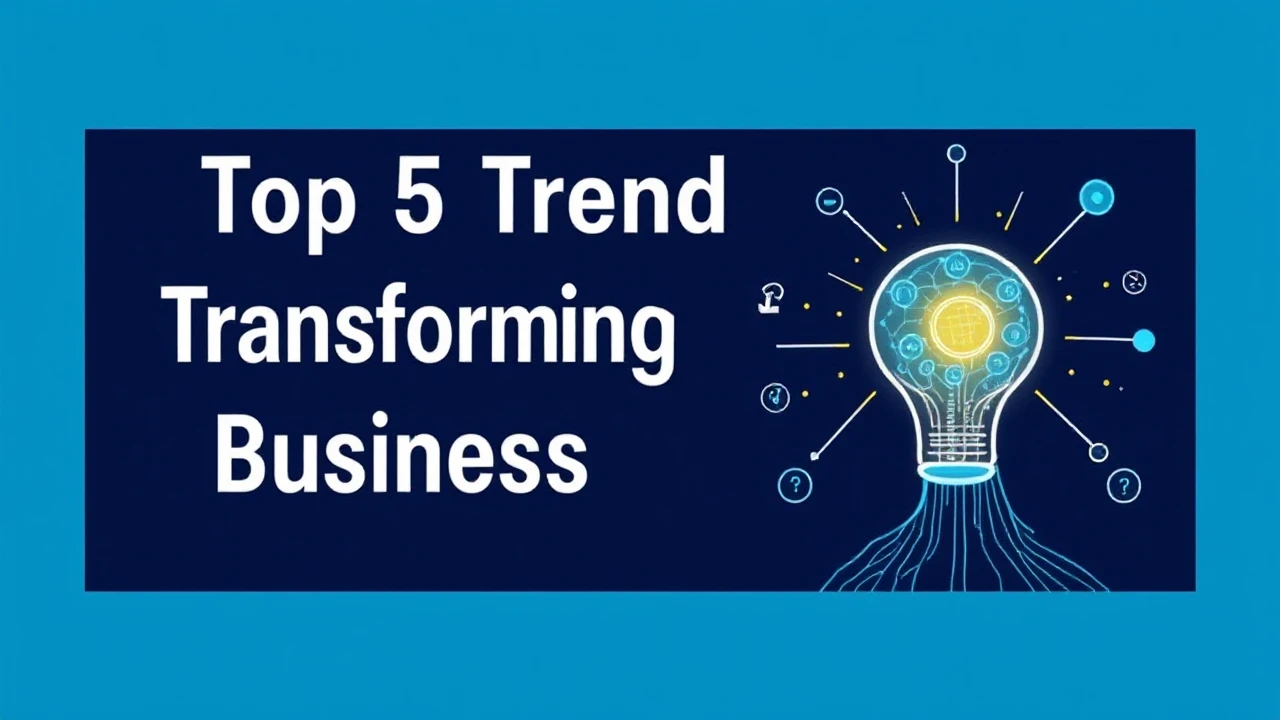 Unveiling the Top 5 Trends Transforming the Future of Business Innovation