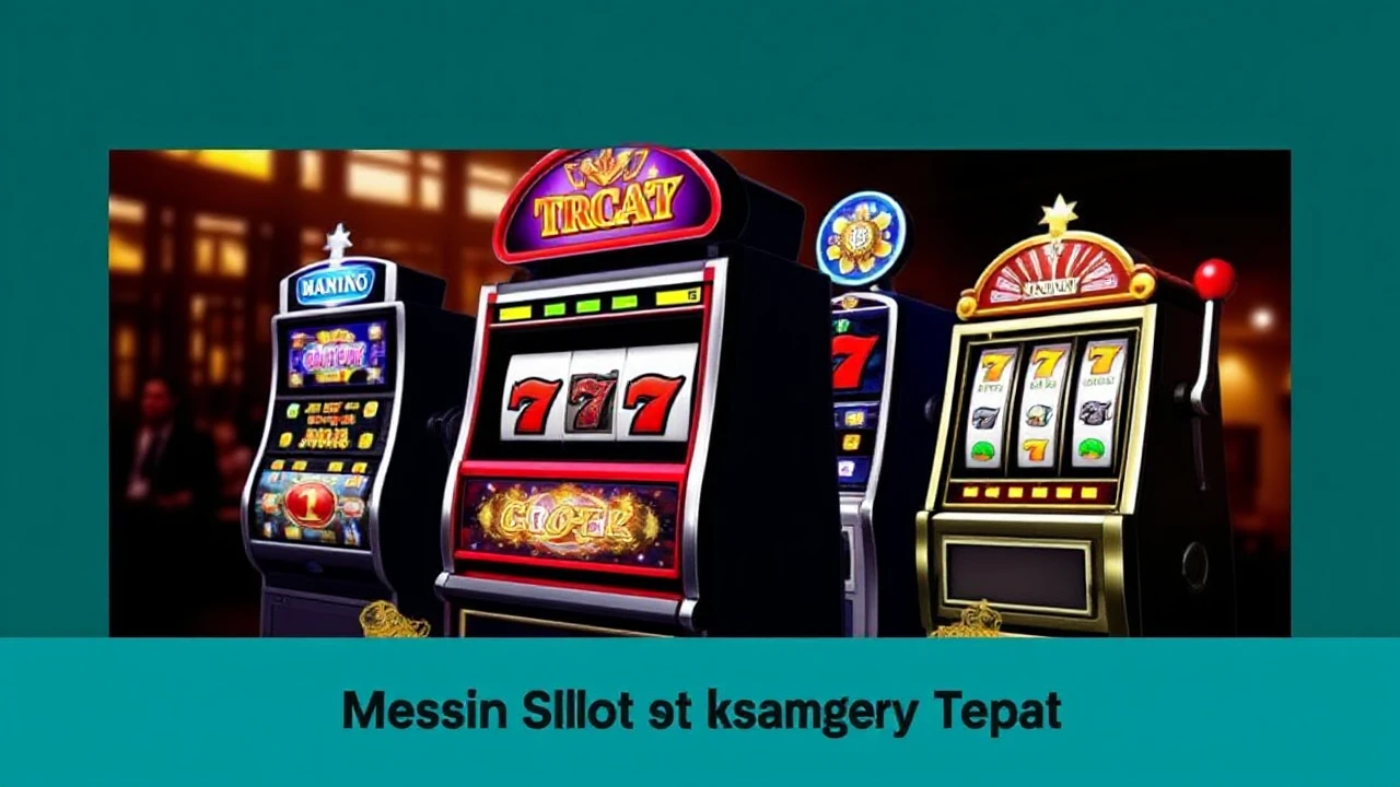Panduan Memilih Mesin Slot Kasino yang Tepat