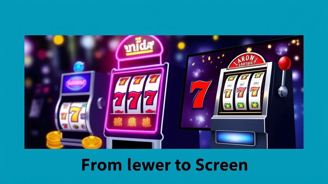 Unveiling the Evolution of Online Slot Technology: From Lever to Screen