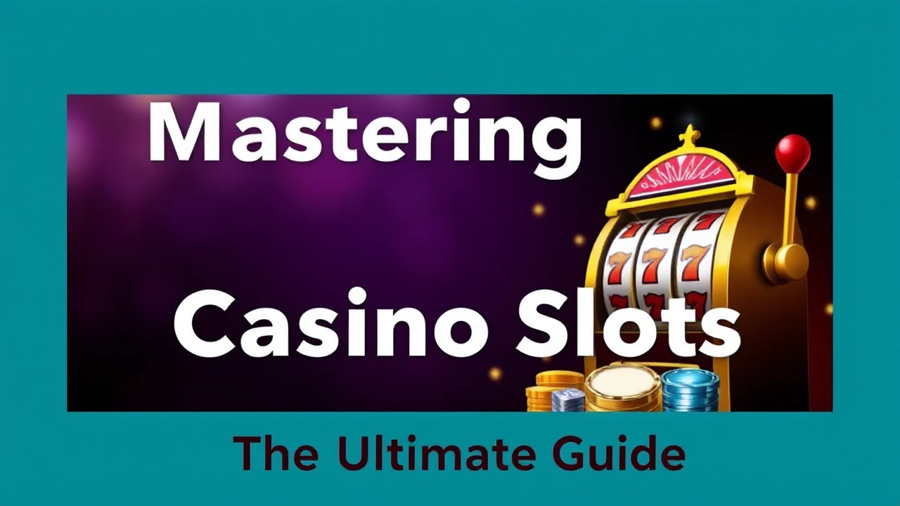 Mastering Casino Slots: Your Ultimate Guide
