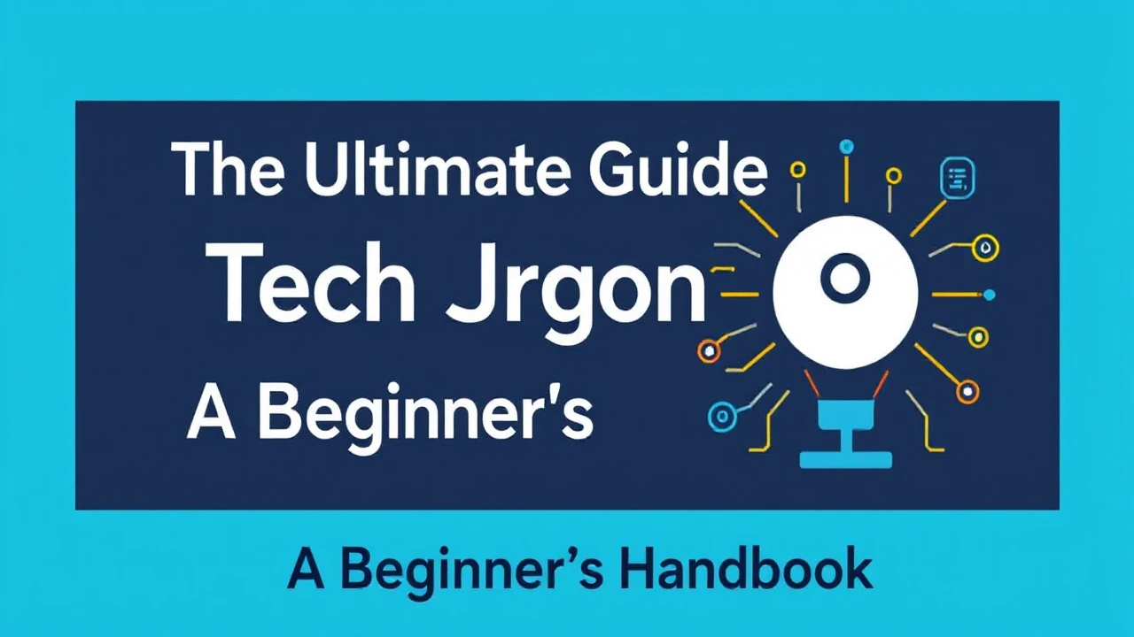 The Ultimate Guide Tech Jargon: A Beginner's Handbook