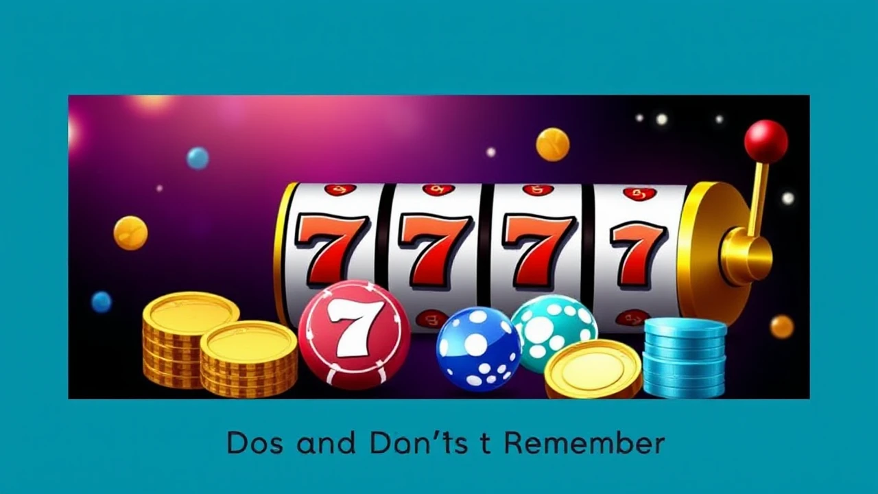 The Ultimate Guide Playing Casino Slot Games: Dos and Don'ts to Remember