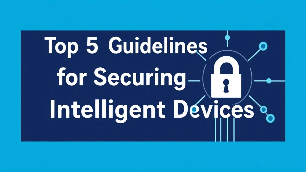 Top Five Guidelines for Securing Your Intelligent Devices