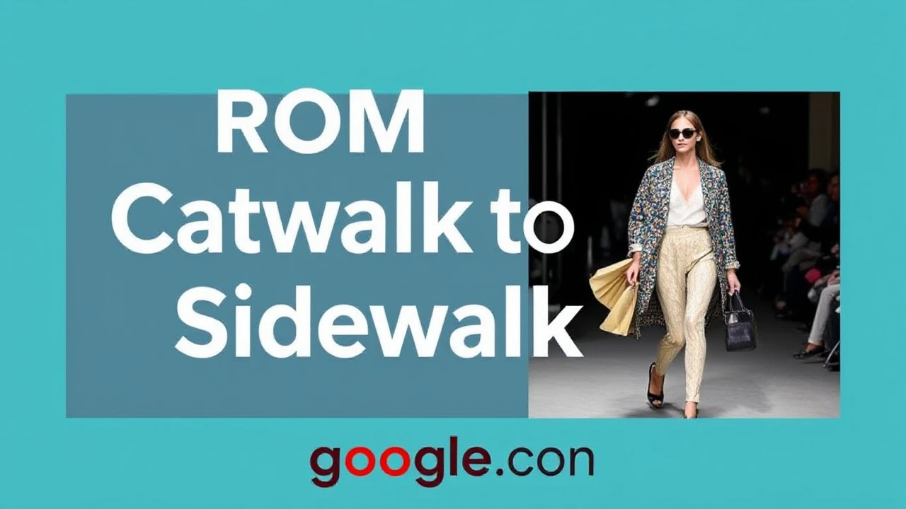 From Catwalk to Sidewalk: Fashion Forward Tips