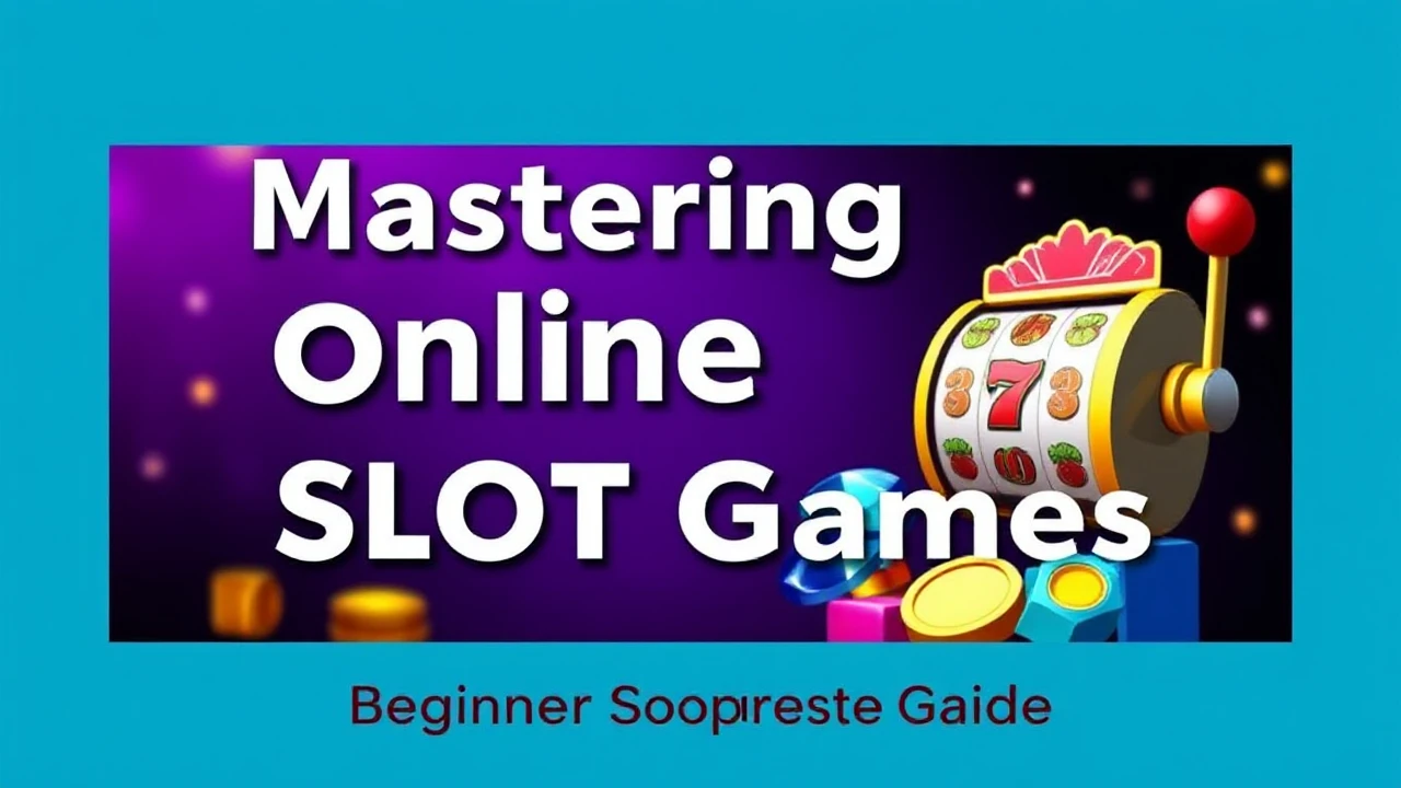 Mastering Online Slot Games: Beginner's Comprehensive Guide