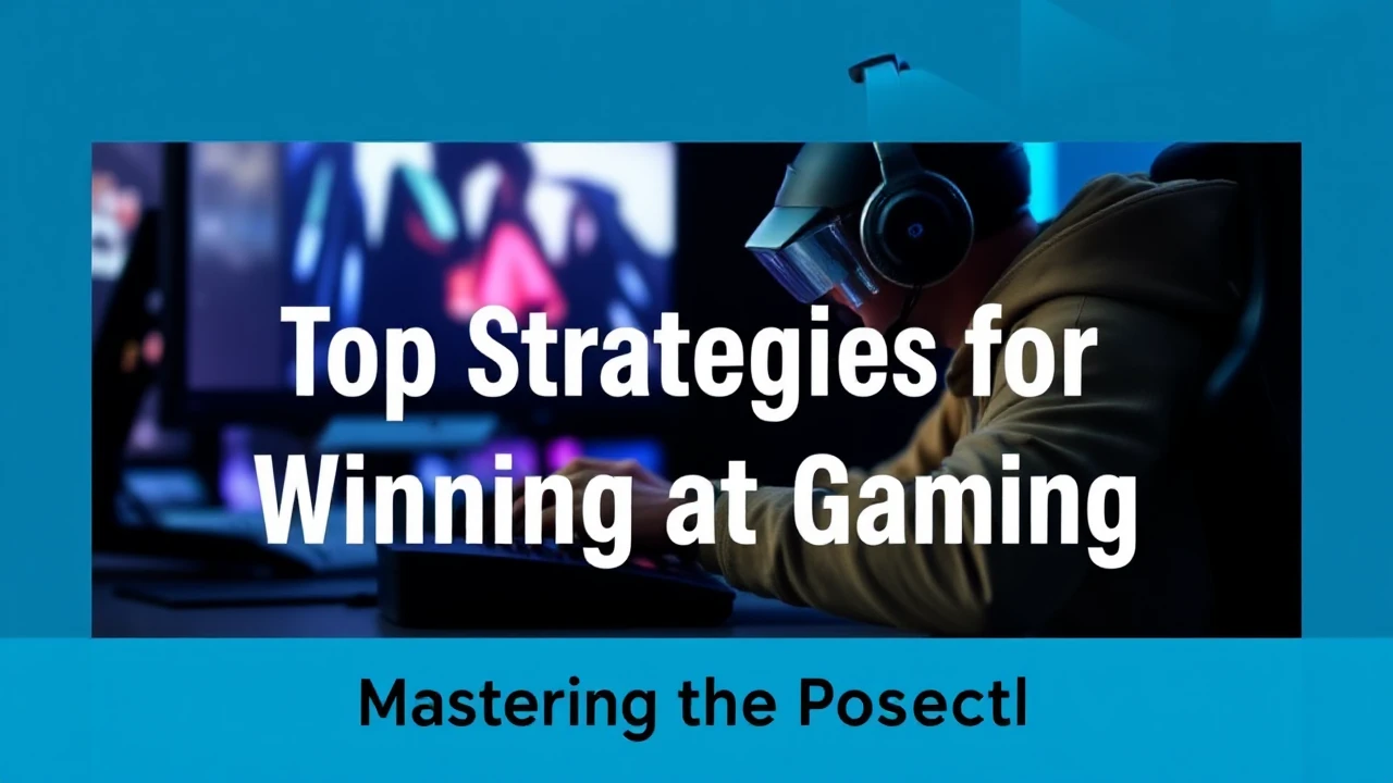 Unlock Your Potential: Top Strategies for Winning at Gaming
