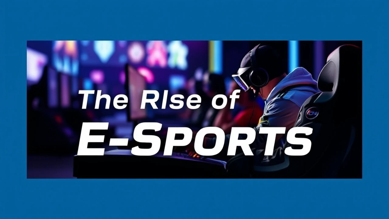 The Rise of E-Sports: Exploring into the Upcoming Era of Competitive Gaming