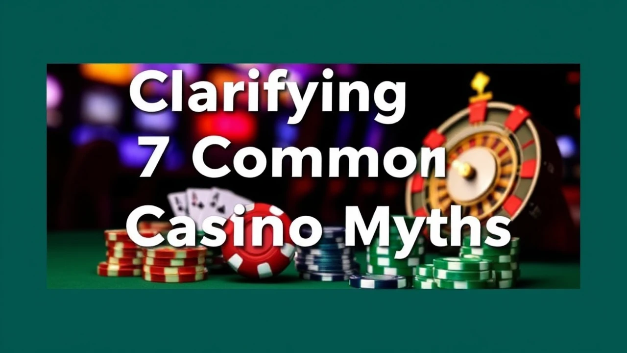 Clarifying 7 Common Casino Myths