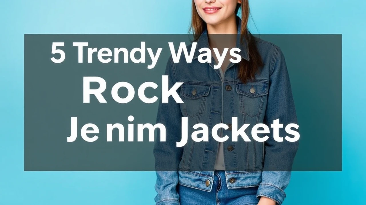 5 Trendy Ways to Rock Jean Jackets During the Current Season: Expert Advice