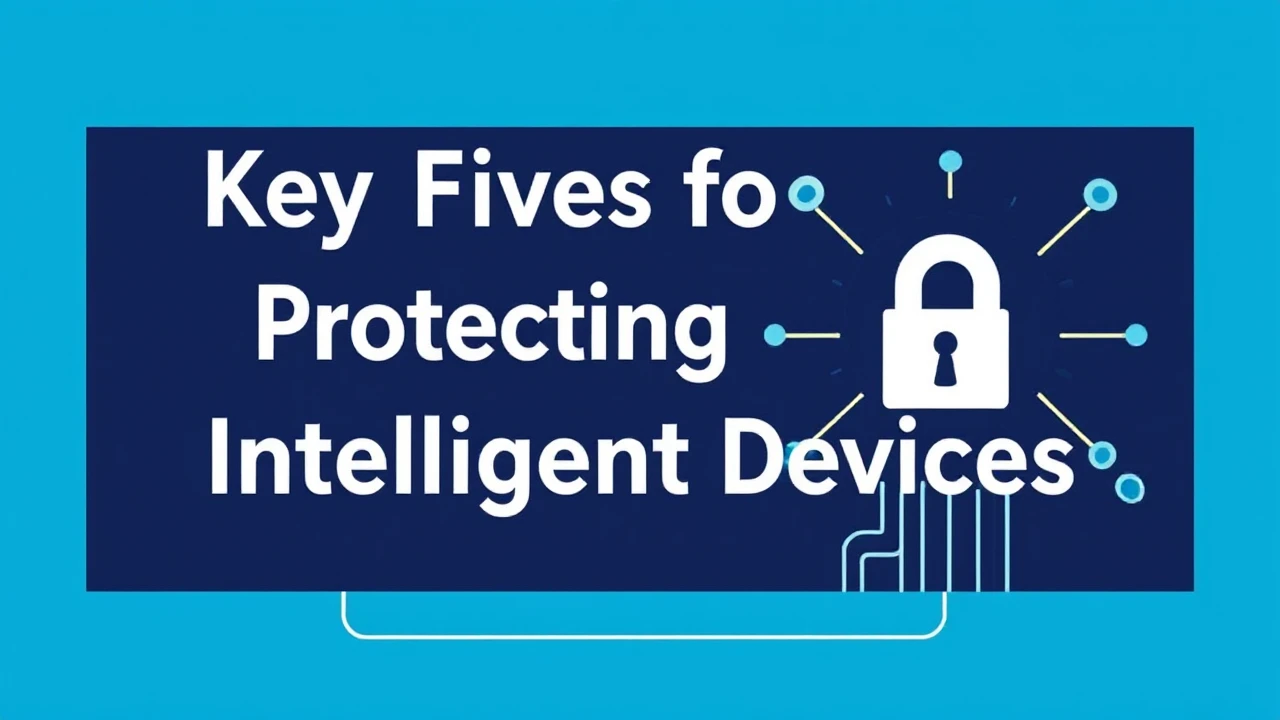 Key Five Tips for Protecting Your Intelligent Devices
