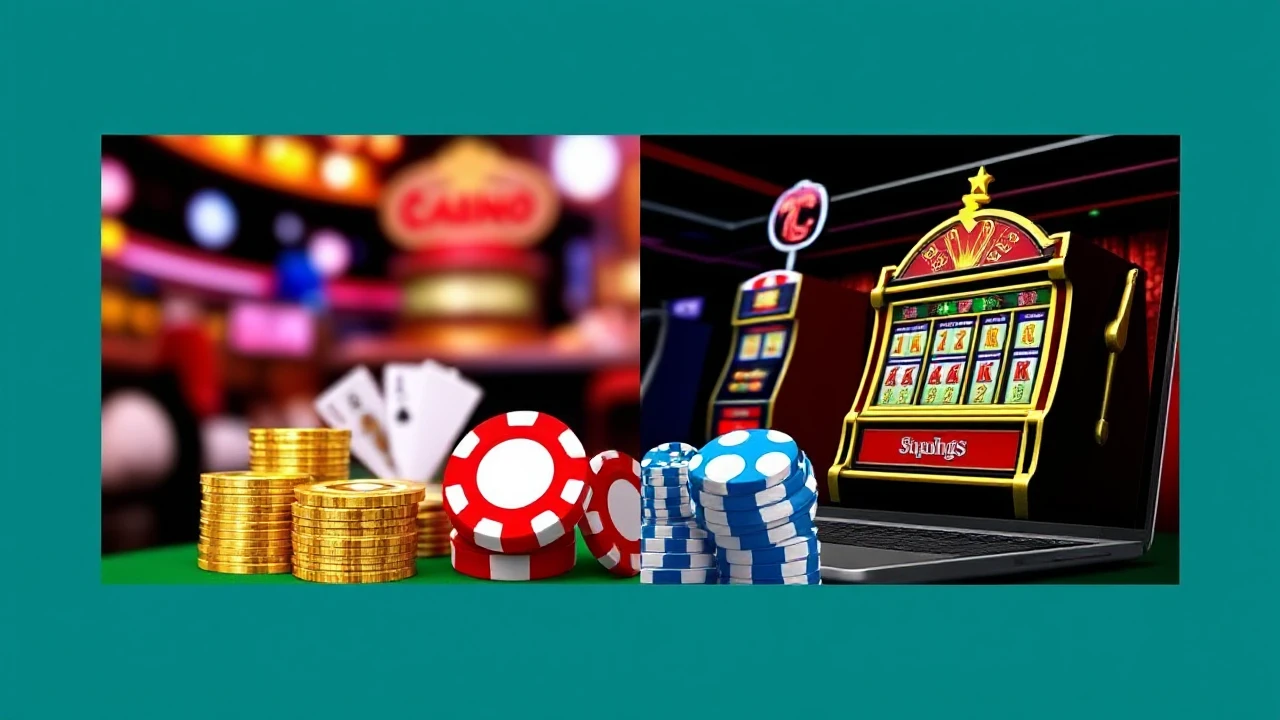 Comparing Traditional Casinos to Online Casinos: Benefits and Drawbacks