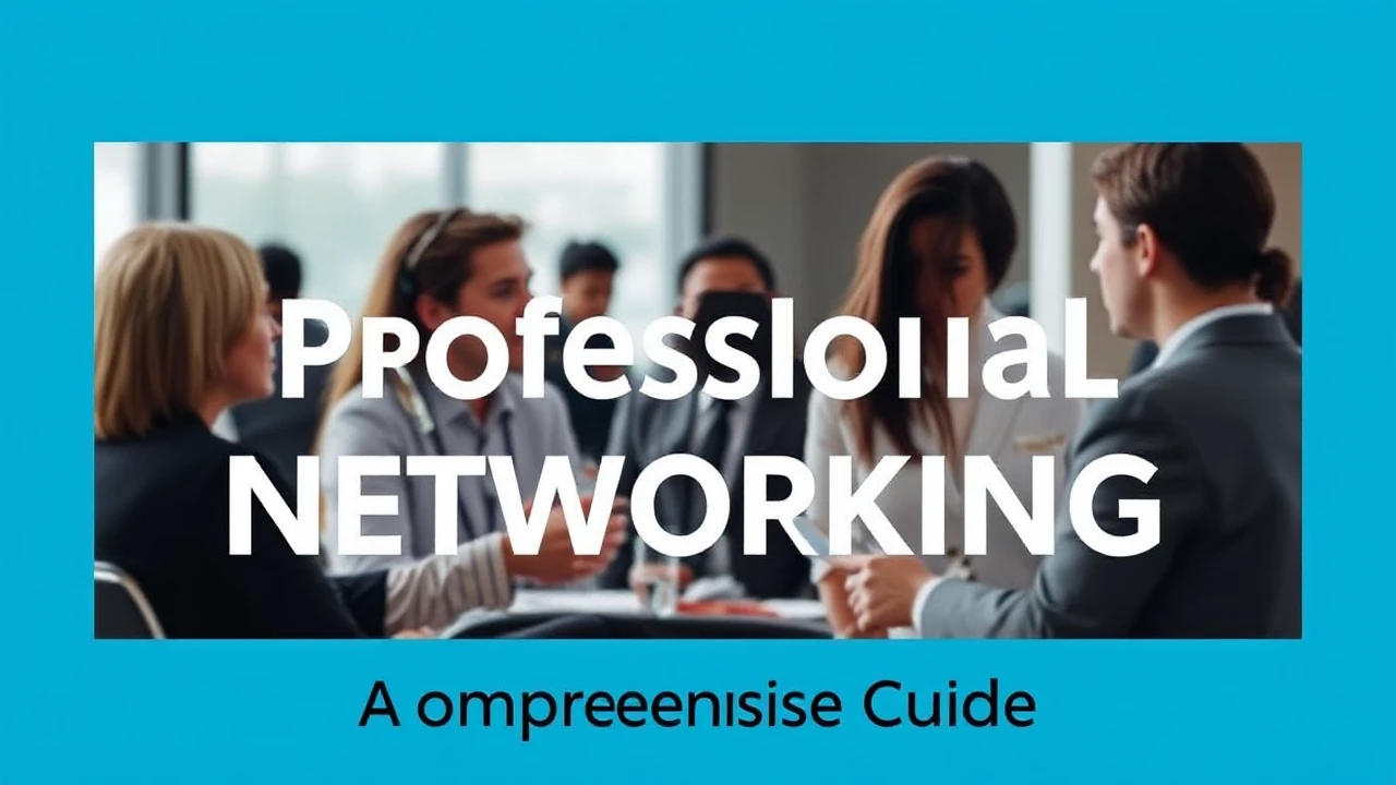Becoming Proficient in the Art of Professional Networking: A Comprehensive Guide