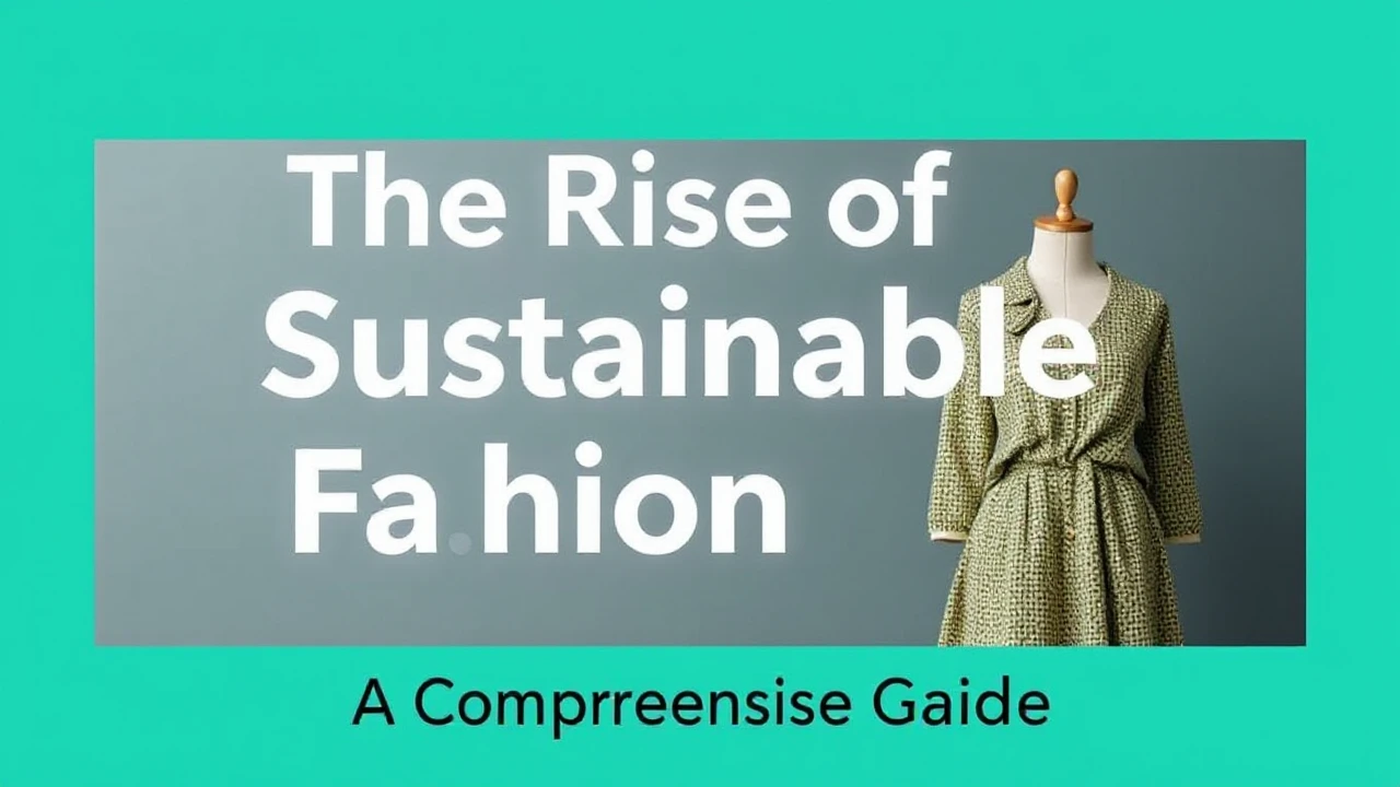 The Rise of Sustainable Fashion: A Comprehensive Guide