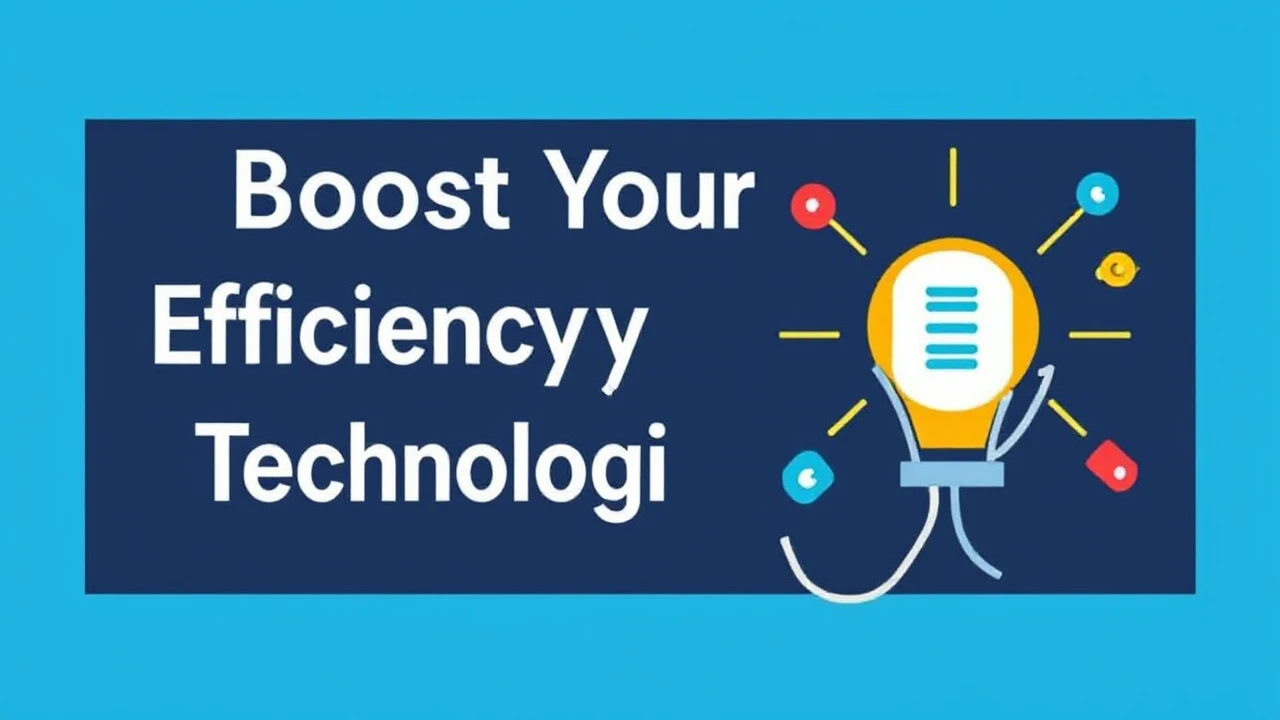 Boost Your Efficiency with These 10 Technological Hacks