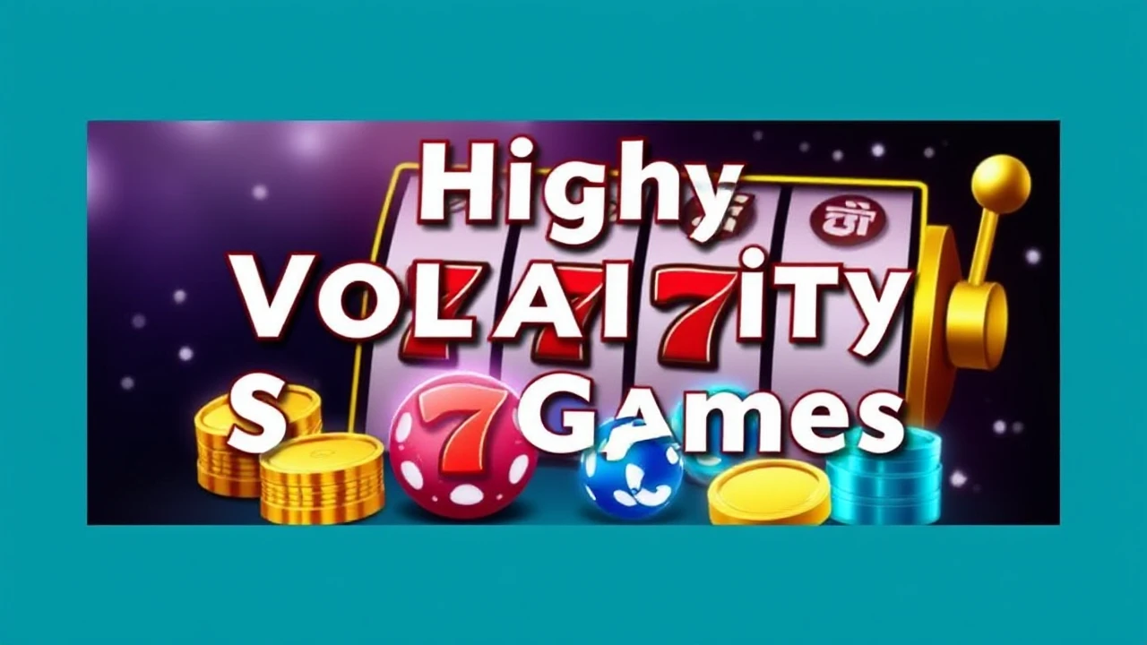 The Appeal of High Volatility Slot Games: Balancing Risk versus Reward
