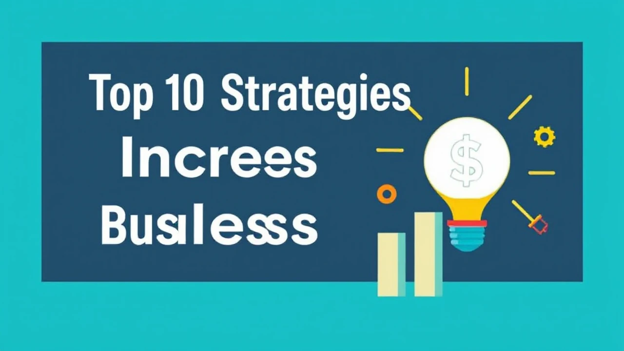 Top 10 Strategies to Increase Your Business Sales Revenue