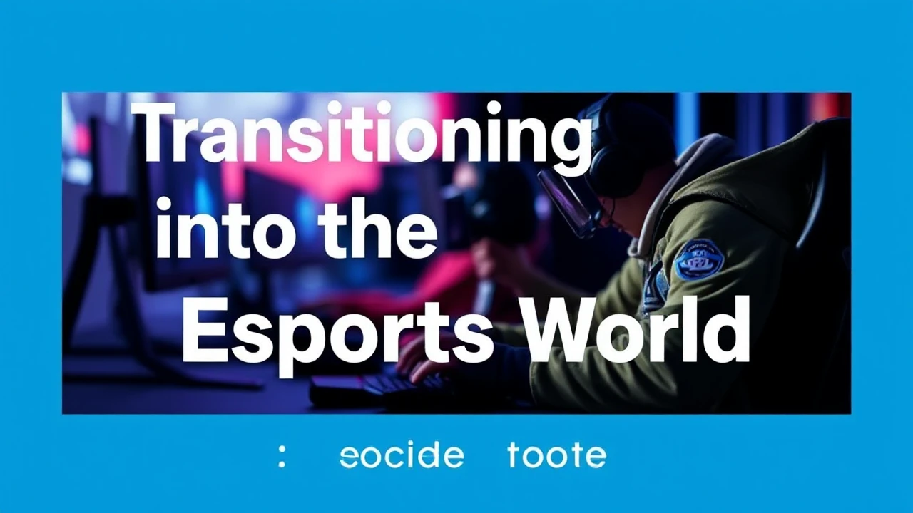 Transitioning into the Esports World: A Guide for Players