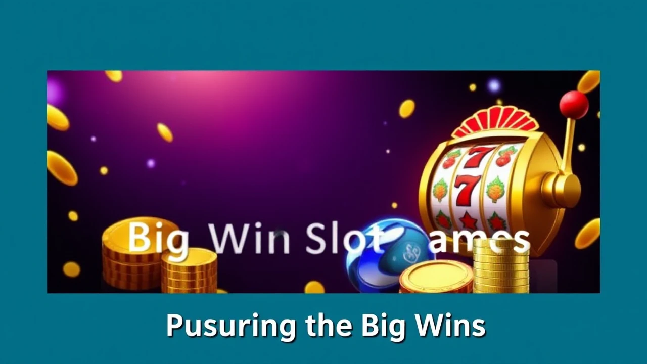 The Allure of Big Win Slot Games: Pursuing the Big Wins