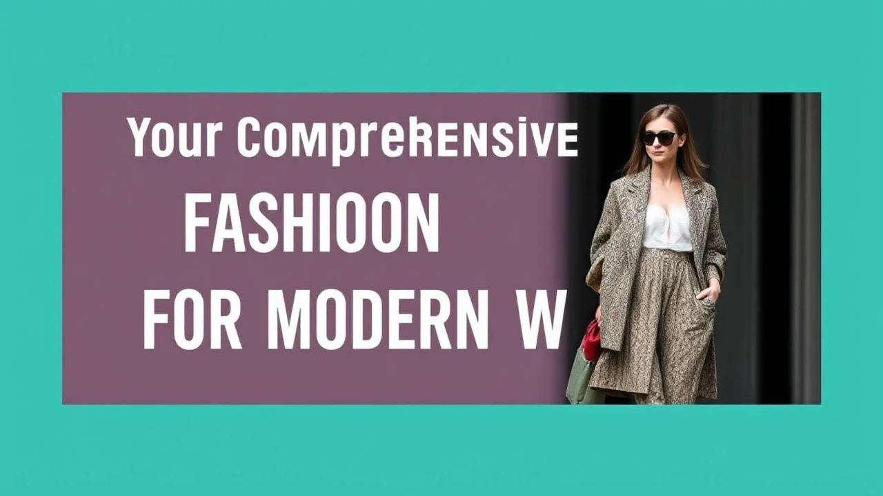 Your Comprehensive Handbook to Fashion Trends for the Modern Woman