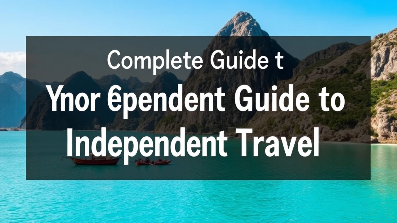 Your Complete Guide to Independent Travel: Top Tips for Exploring the World Solo
