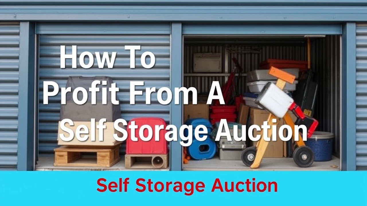 How To Profit From A Self Storage Auction