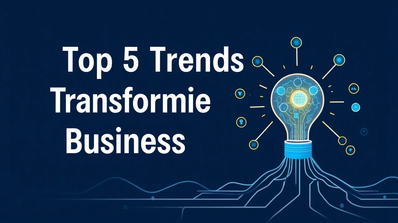 Investigating the Top 5 Trends Transforming the Future of Business Innovation