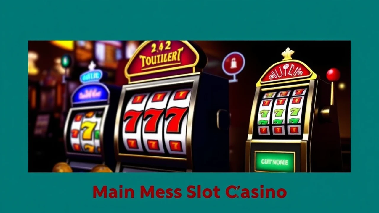 Tips Jitu Agar Meraih Kemenangan Main Mesin Slot Casino