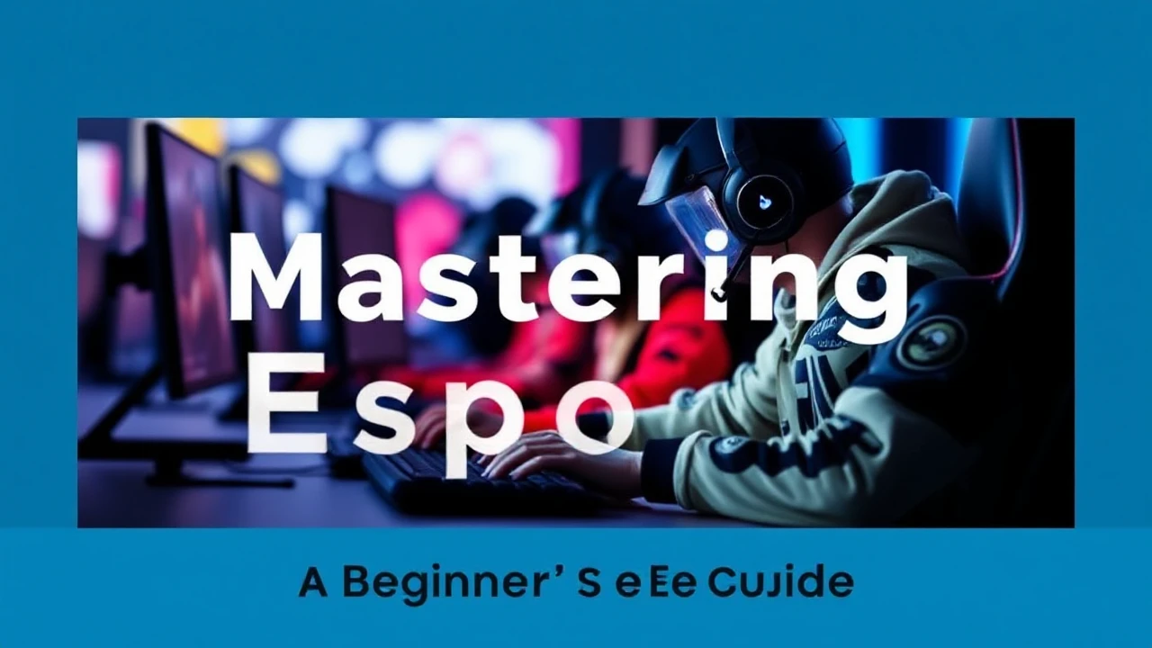 Mastering Esports: A Beginner's Guide to Professional Gaming