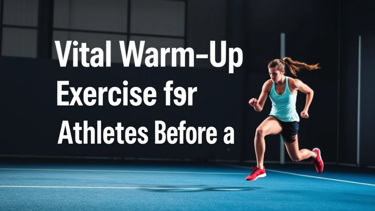 Vital Warm-Up Exercises for Athletes Before a Workout