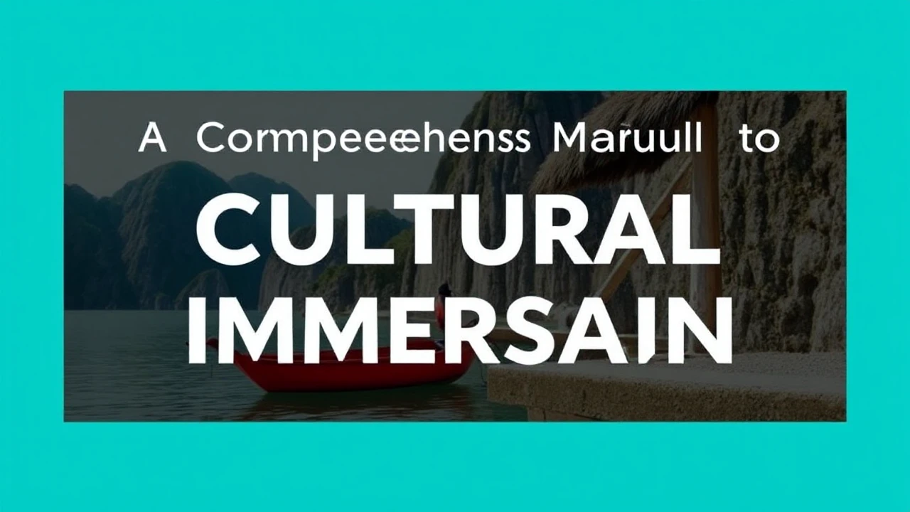 A Comprehensive Manual to Cultural Immersion: Embracing Local Traditions While Traveling