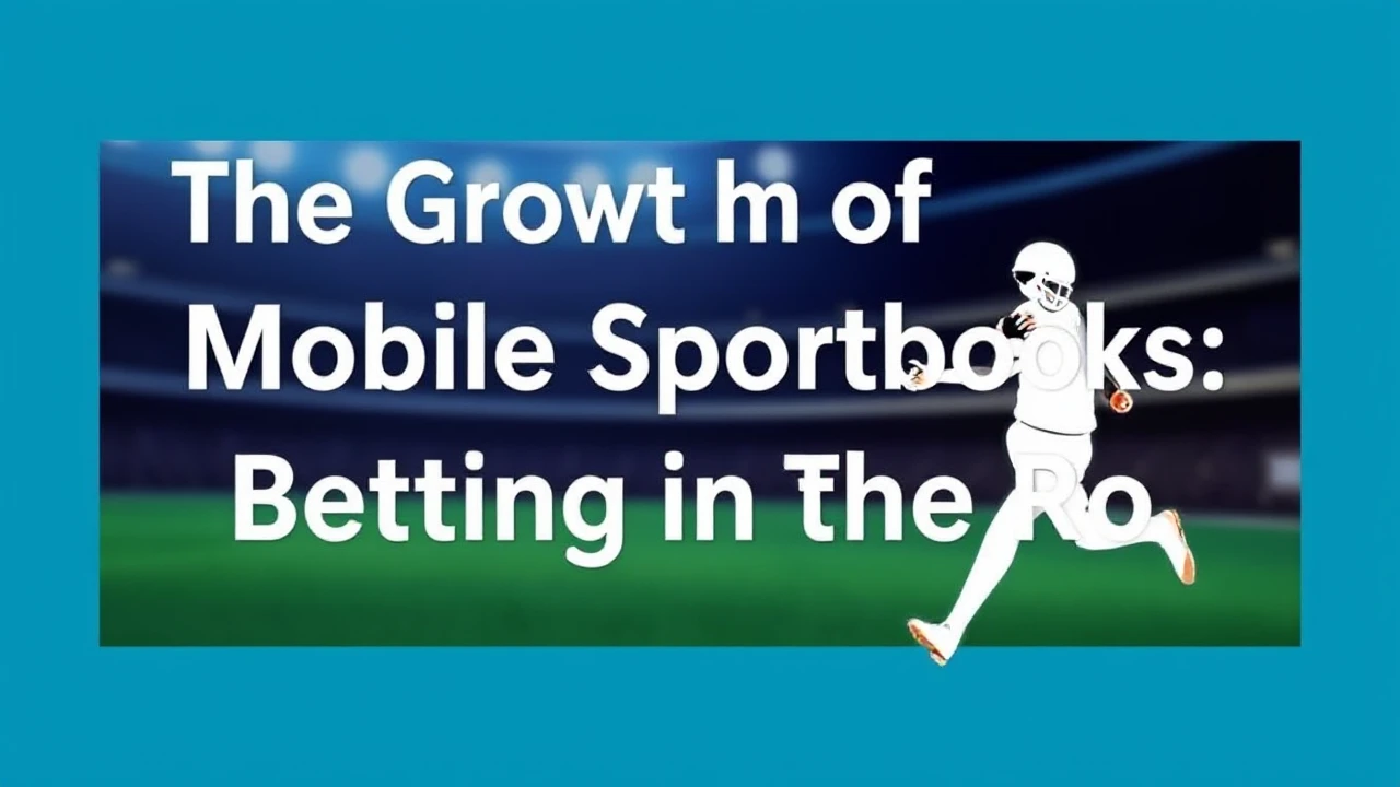 The Growth of Mobile Sportsbooks: Betting on the Go
