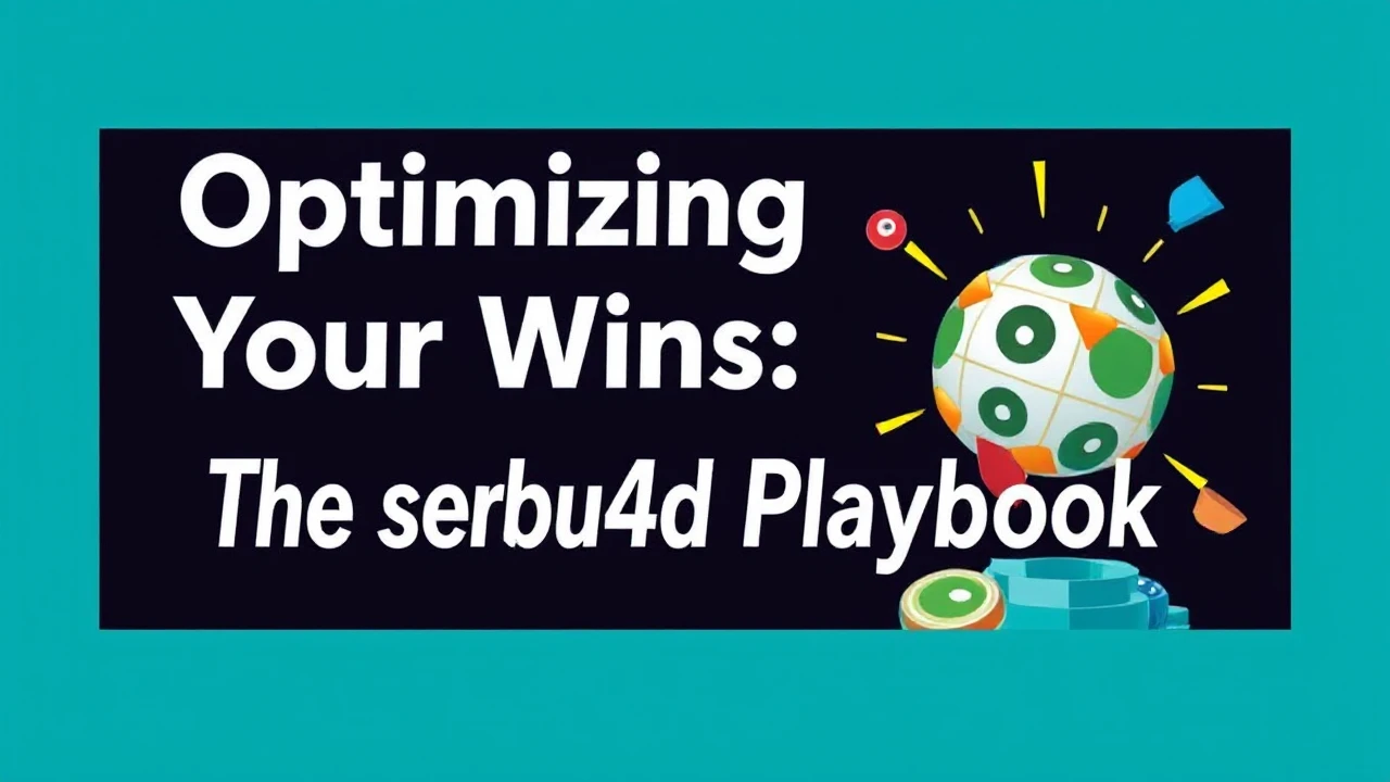 Optimizing Your Wins: The serbu4d Playbook
